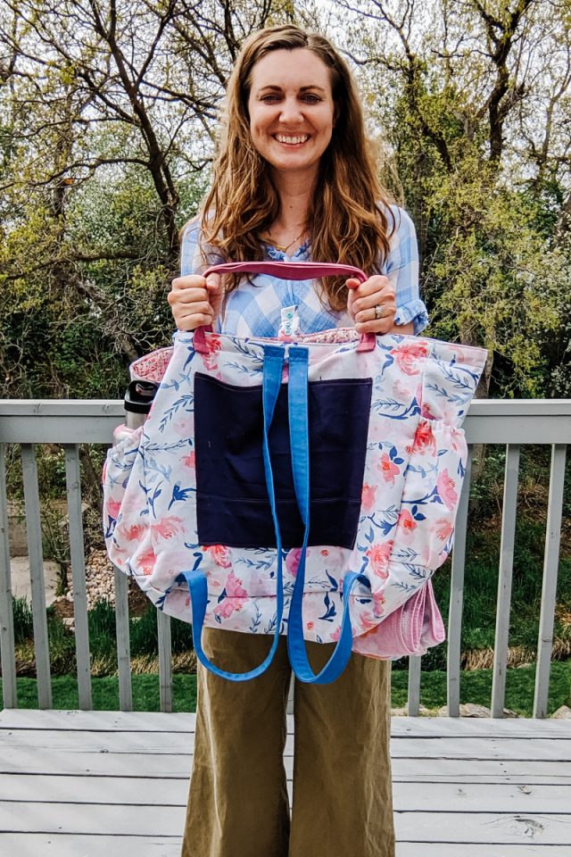 free beach bag sewing pattern