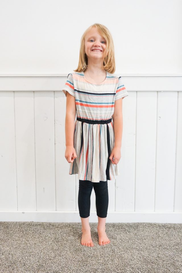 Kid Upcycled T-Shirt Dress Sewing Pattern