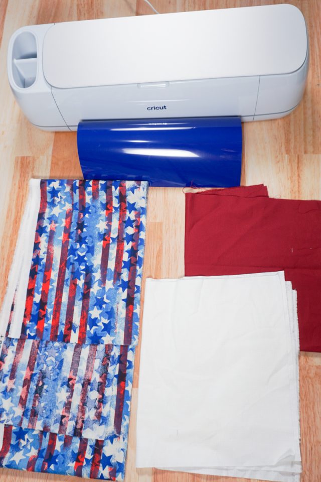 diy 4th of july pillow supplies