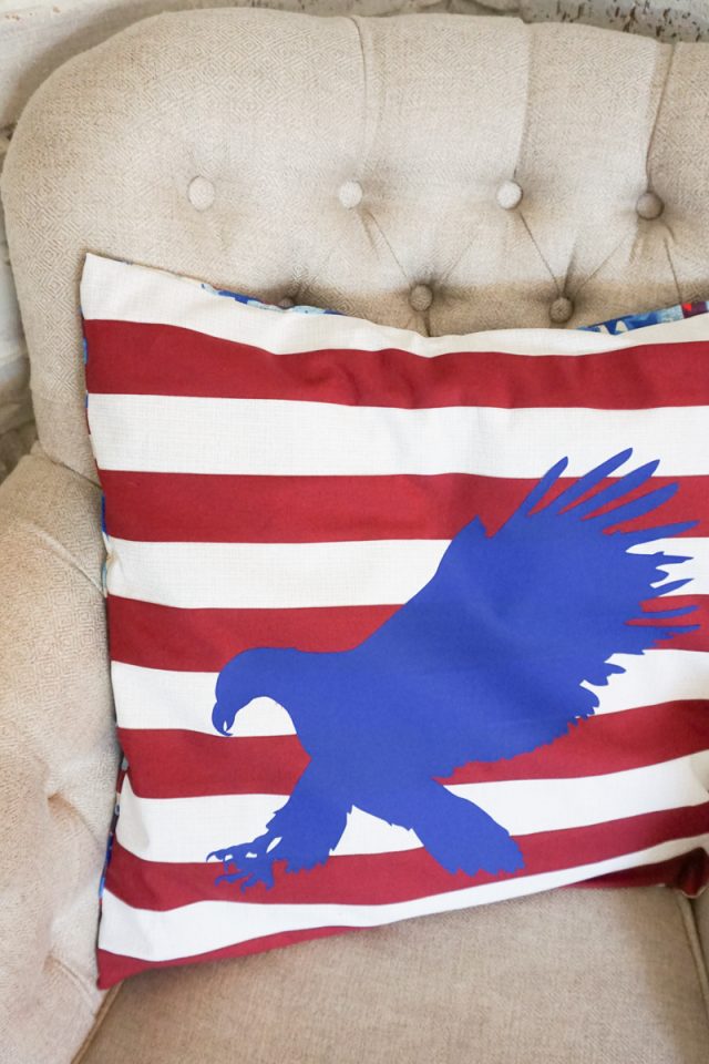 diy 4th of july pillow