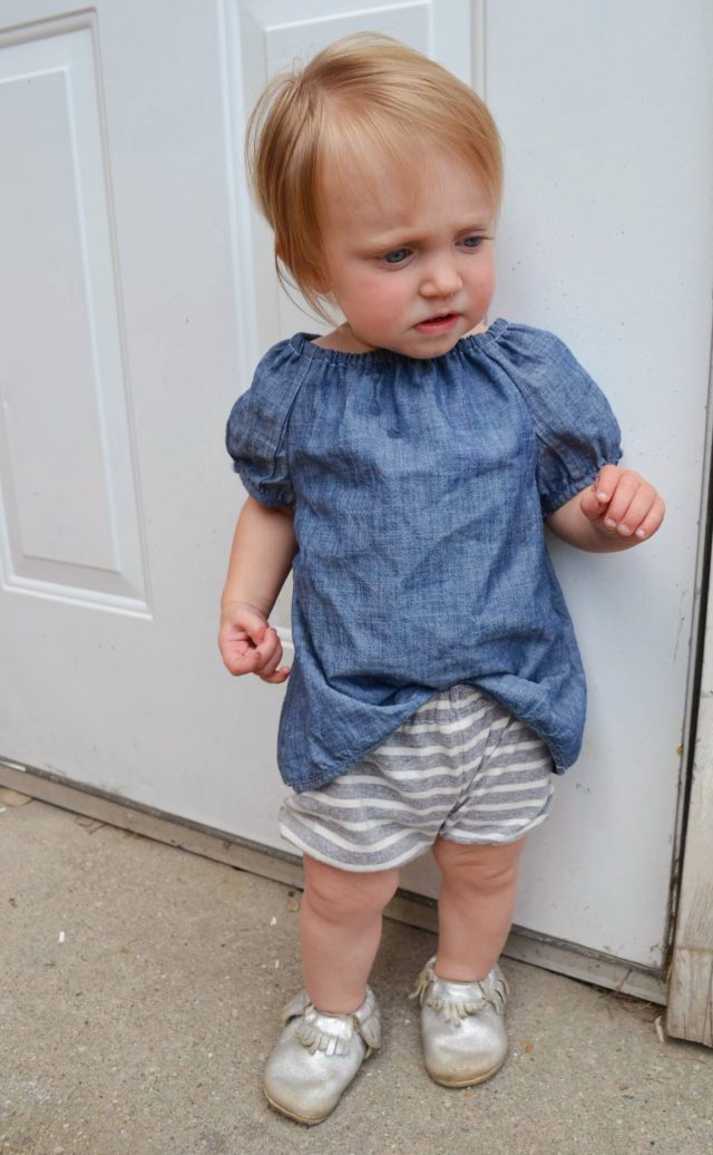 Free Baby Shorts Sewing Pattern + Bloomers