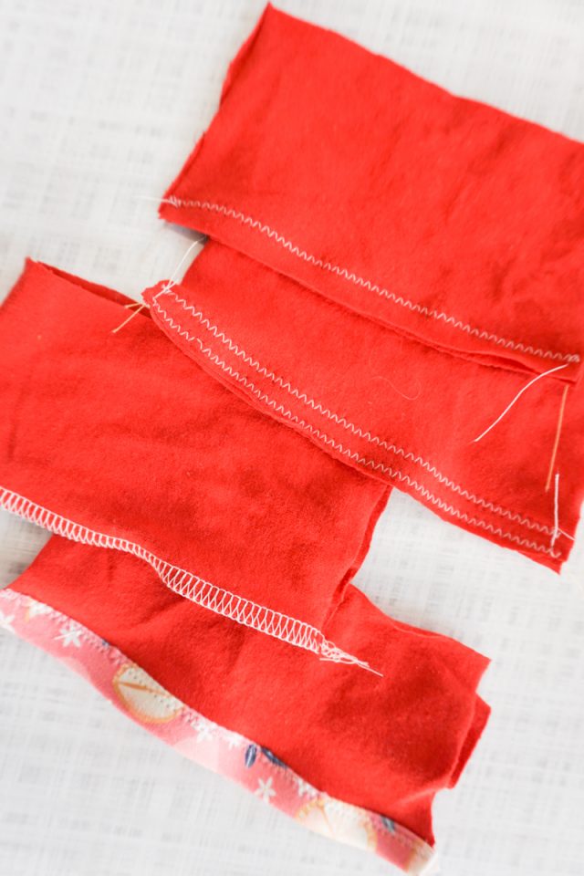 how to finish knit fabric edges