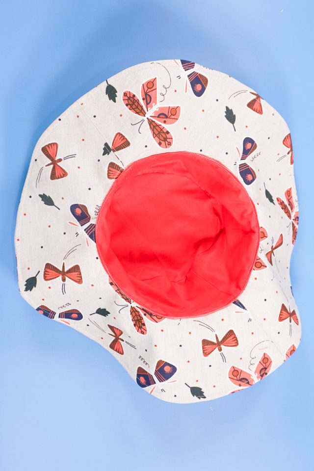 Pool Party Sun Hat Sewing Pattern