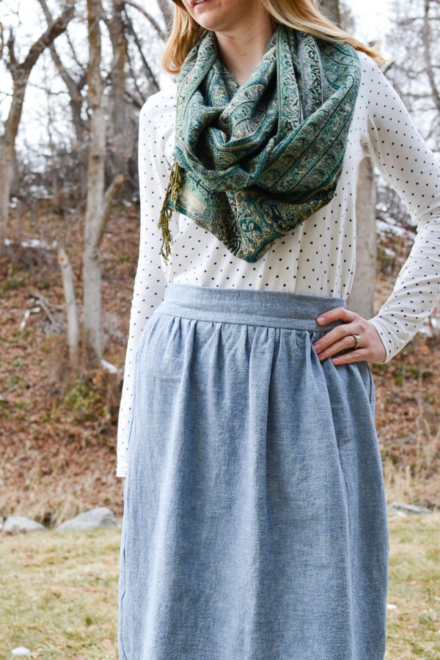 flat front skirt pattern