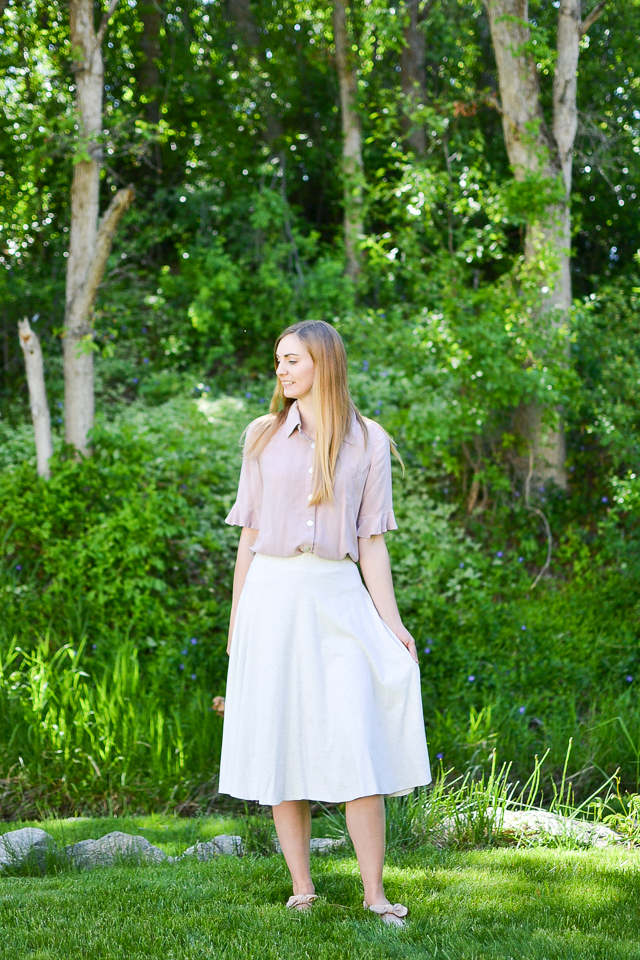 free half circle skirt sewing pattern