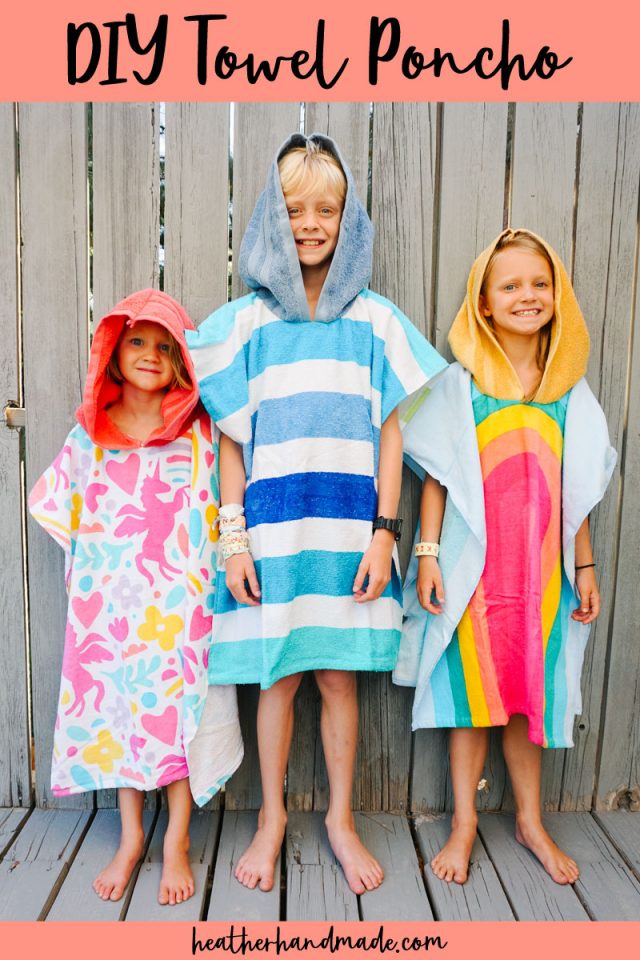 DIY Towel Poncho