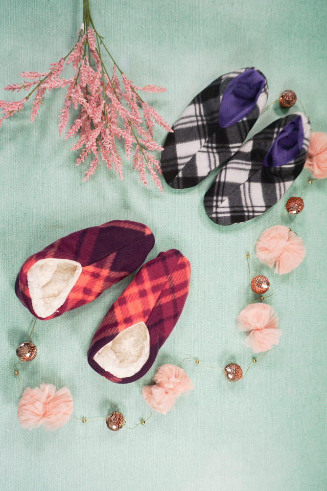 Free Slipper Sewing Pattern for Women • Heather Handmade