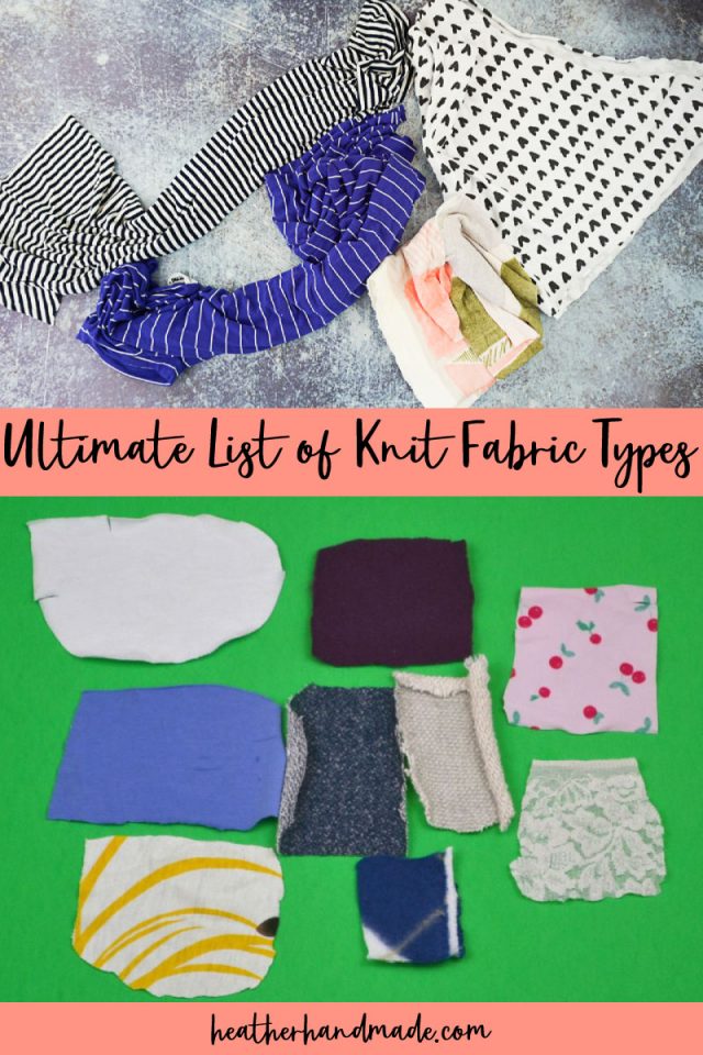 The Ultimate List of Types of Knit Fabric