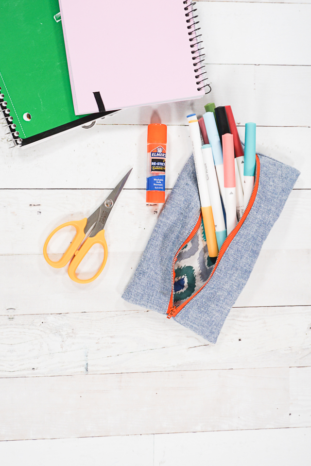 diy pencil pouch sewing