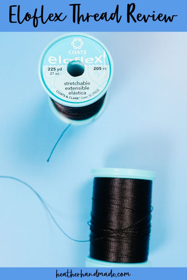 Coats Eloflex Stretch Thread 225yd Yale Blue