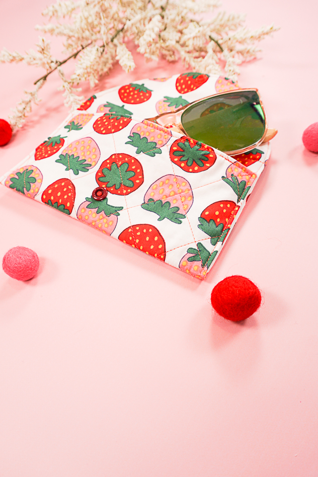 sew sunglasses case