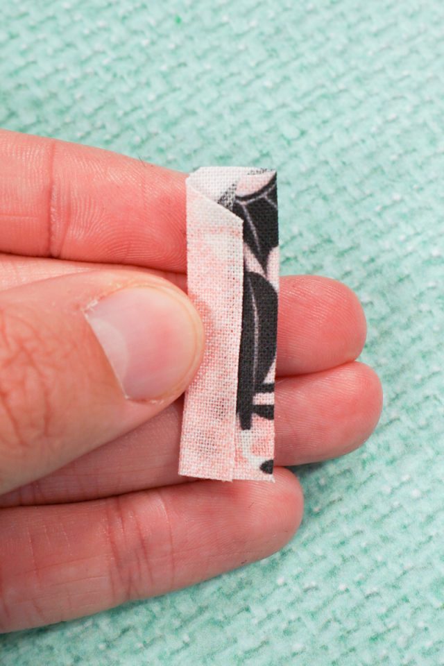 glue edges into middle