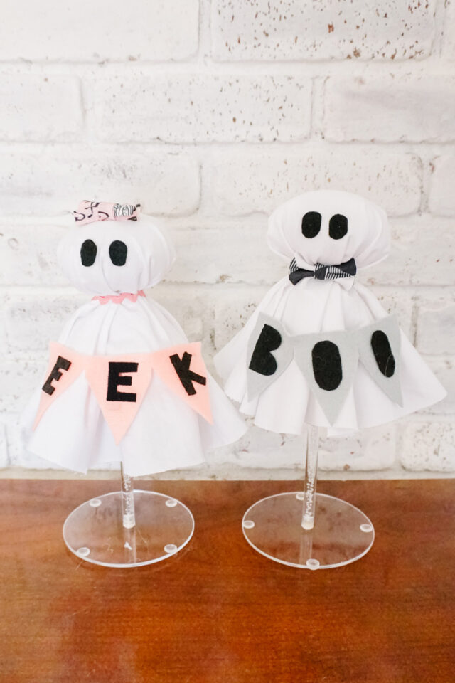 diy cute ghost decor