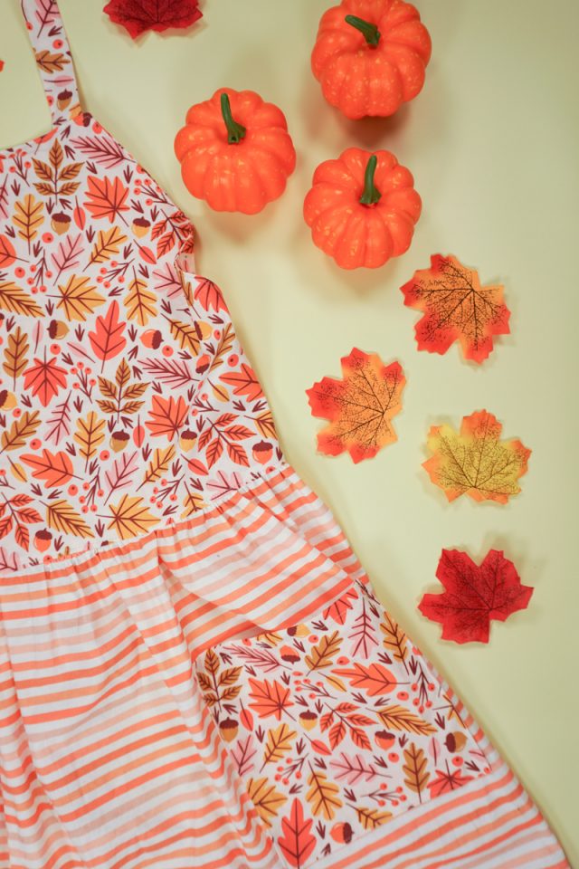 DIY fall Apron