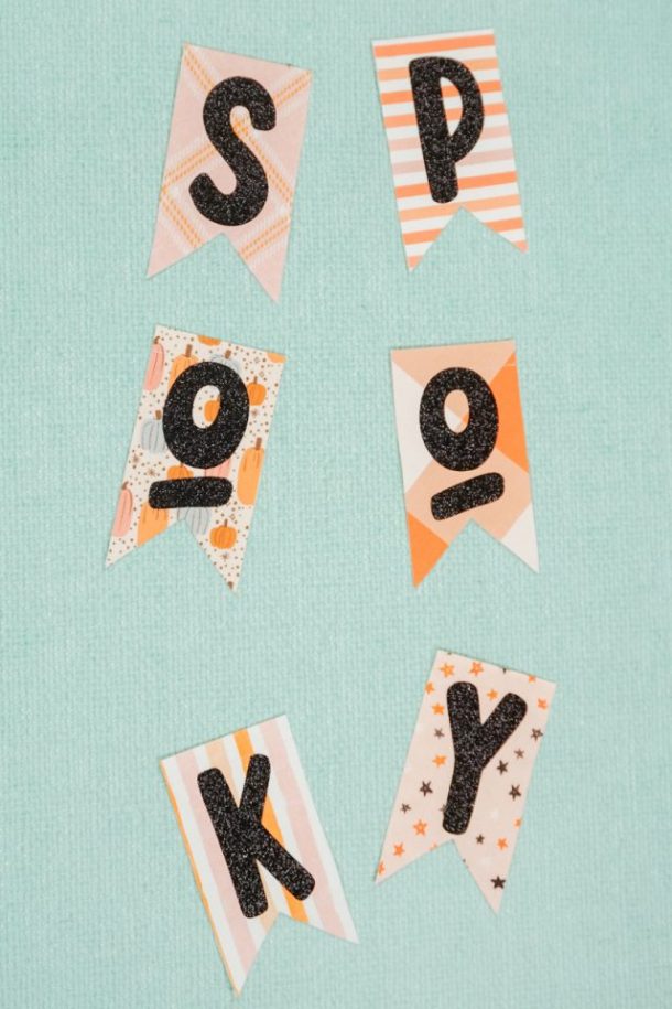 DIY Cute and SPOOKY Halloween Banner • Heather Handmade