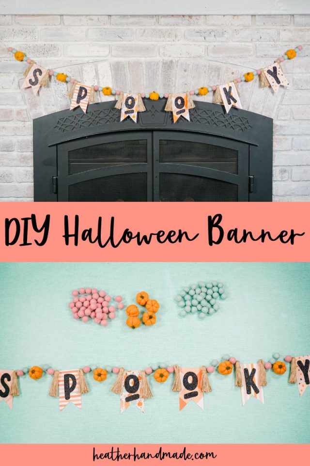 DIY Halloween Banner