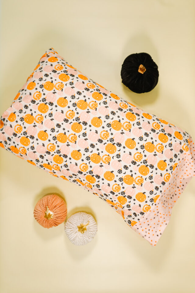 diy halloween pillowcase