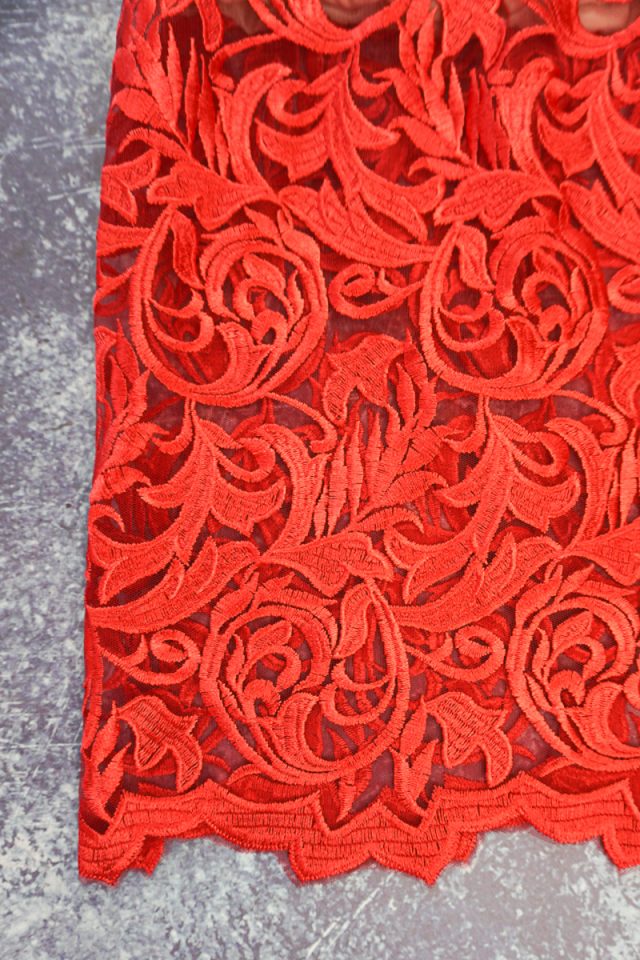 Joann Fabrics lace fabric