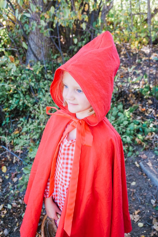 diy little red riding hood costume