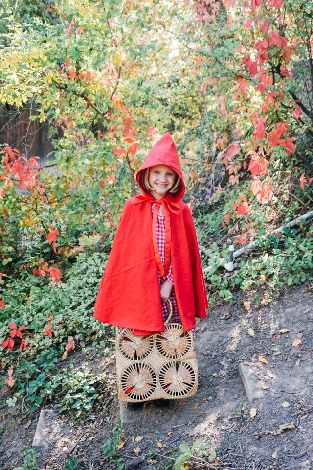 diy little red riding hood costume