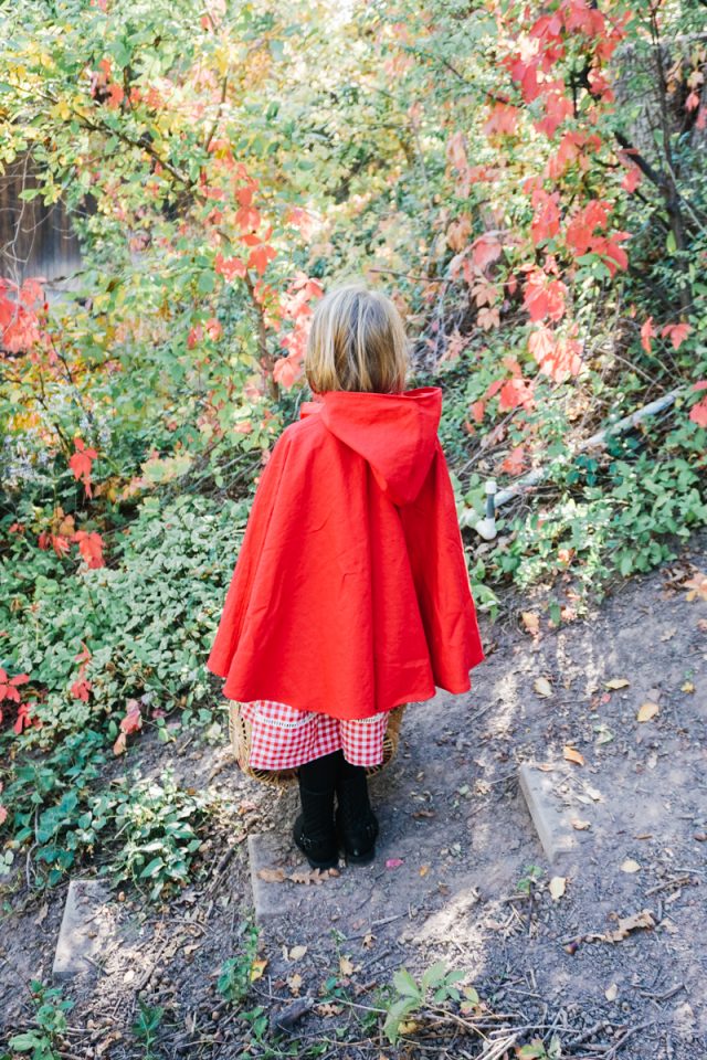 diy little red riding hood costume