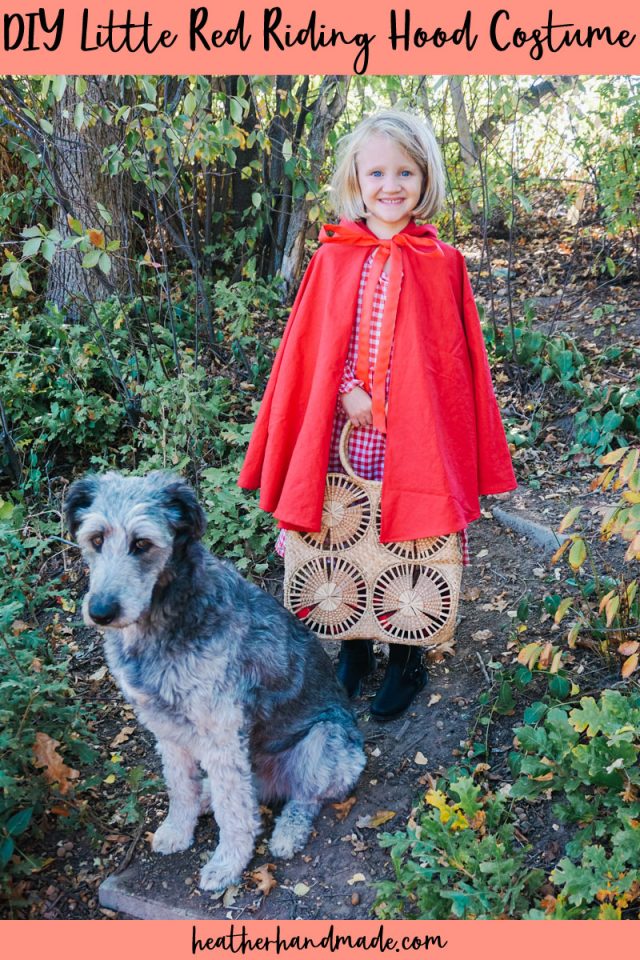 diy little red riding hood costume