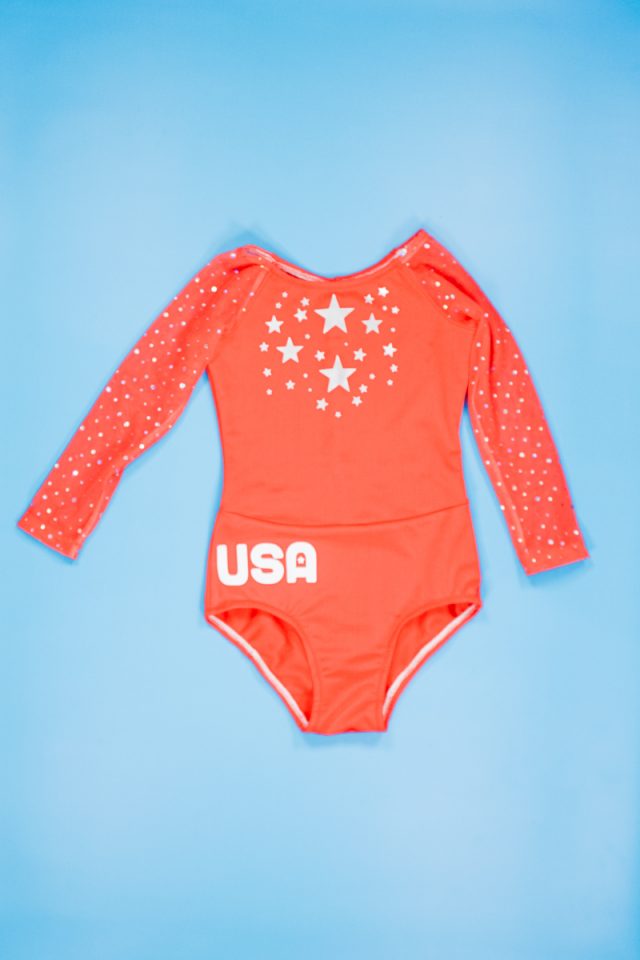 olympic gymnas leotard