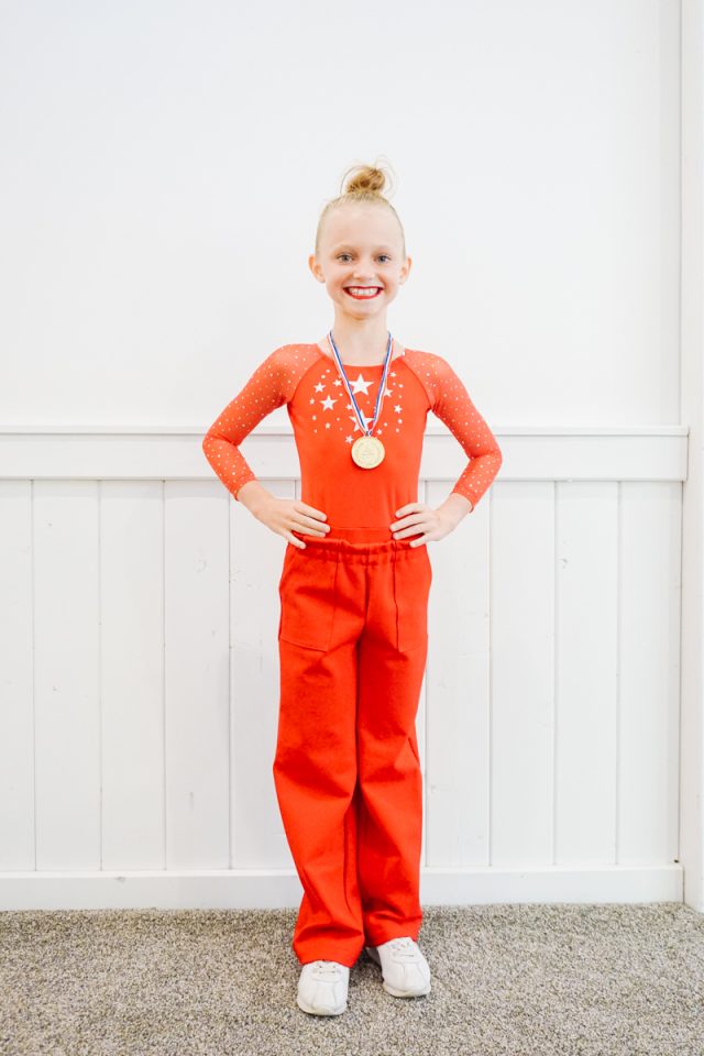 DIY Olympic Gymnast Costume