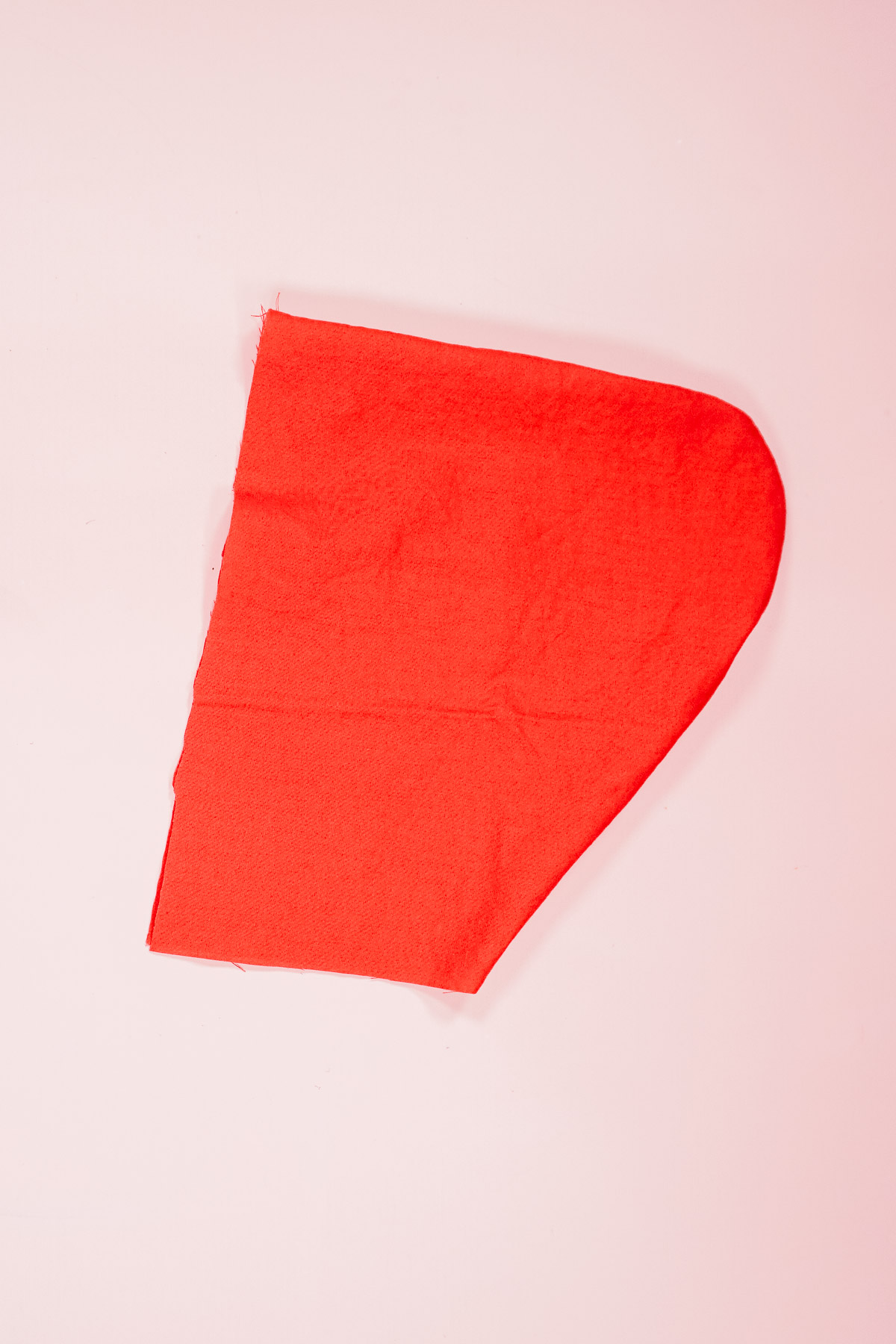 sew hood back edge right sides together