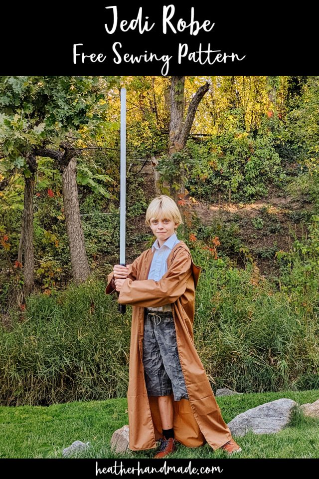 jedi robe sewing pattern