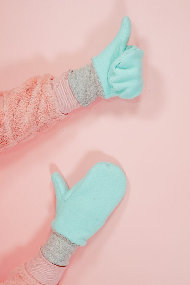 Free Mitten Sewing Pattern for Fleece