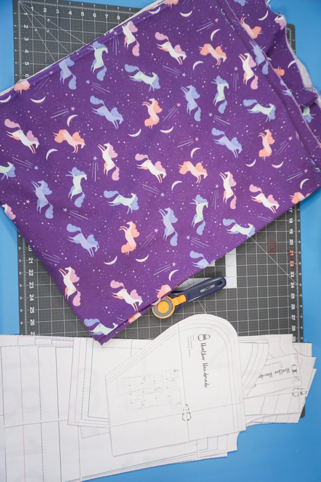 kids robe pattern supplies