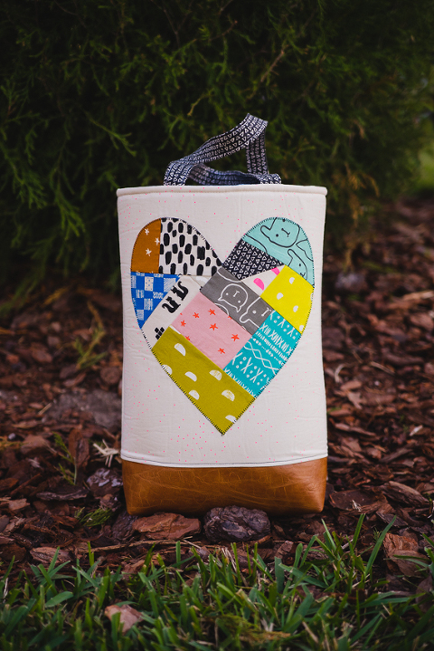heart tote tutorial