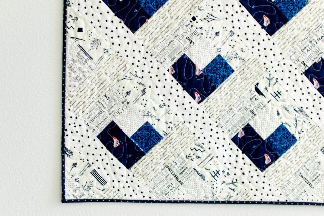 baby heart quilt free pattern