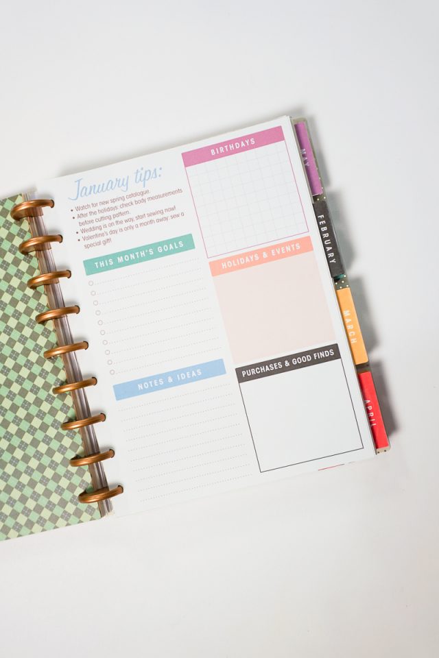 inside simplicity planner