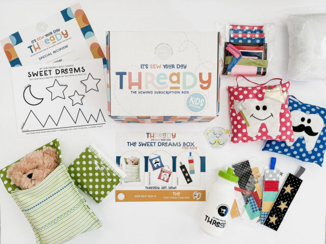 thready box for kids