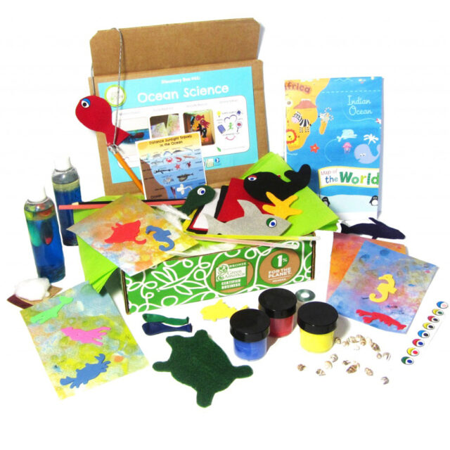 monthly science and art box