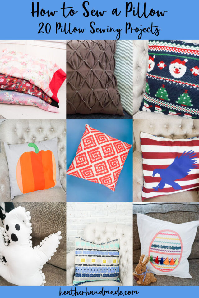 How to Sew a Pillow: 20 Pillow Sewing Patterns and Projects