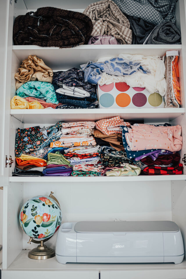 ikea billy bookcase fabric storage