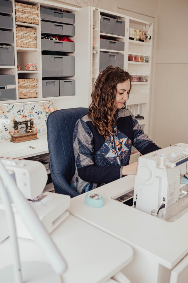 My Sewing Room + Dreambox and Sew Station • Heather Handmade