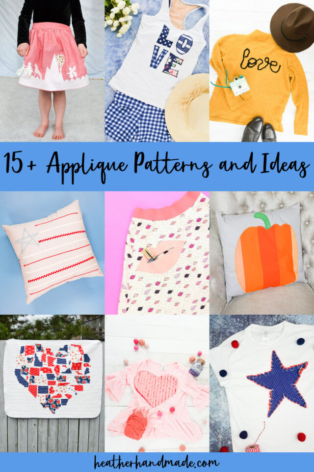 16 Applique Patterns and Ideas