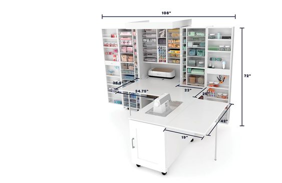 sew station dimensions