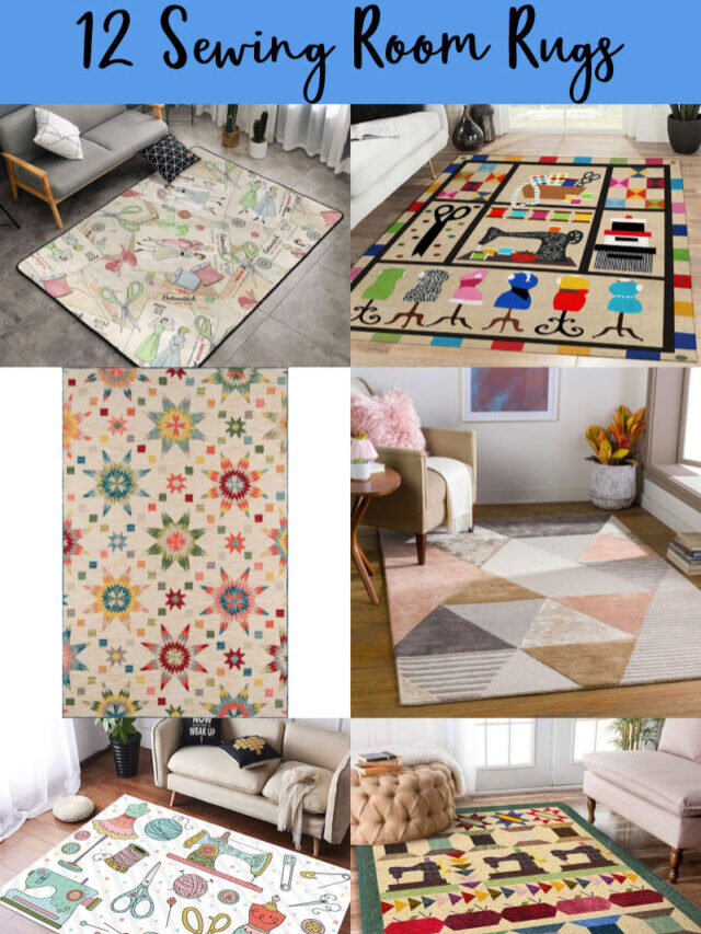 12 Sewing Room Rugs Story • Heather Handmade