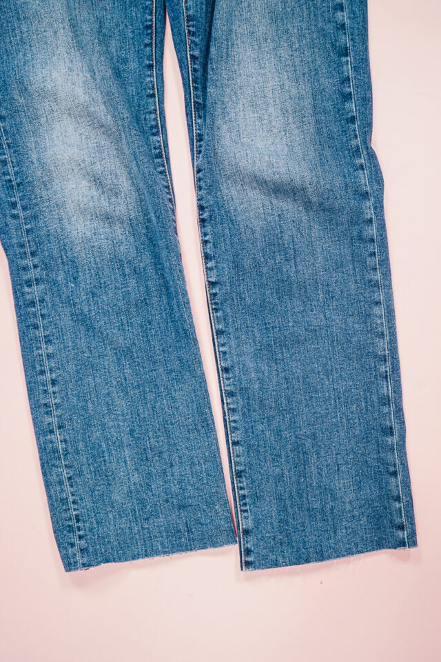 How to Crop Jeans