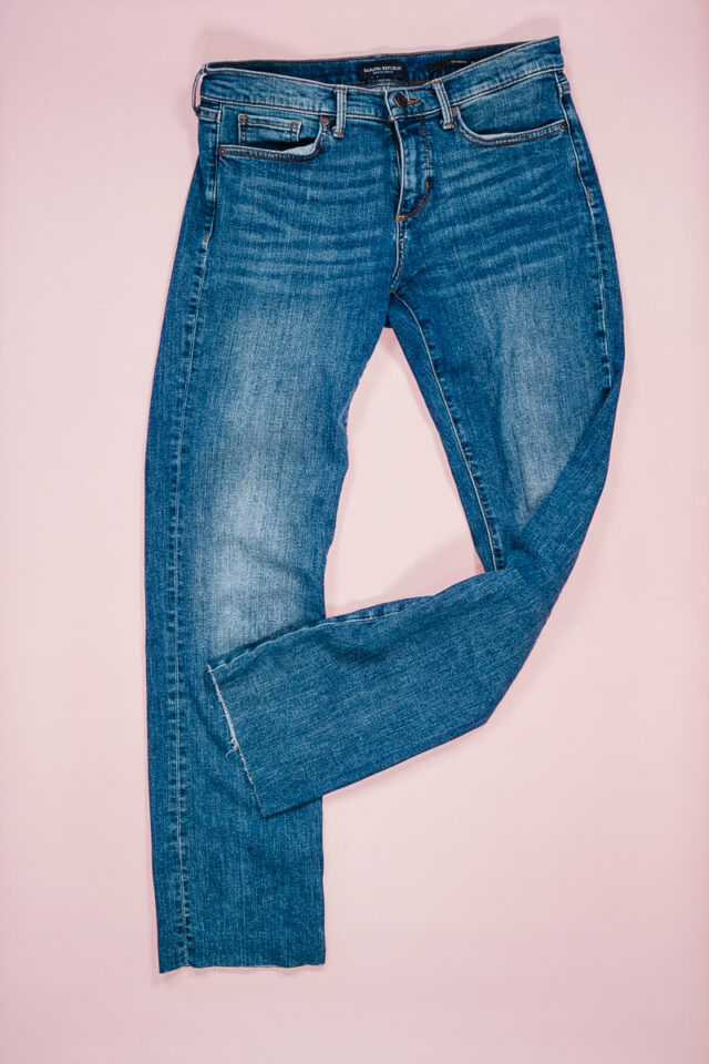 How to Crop Jeans