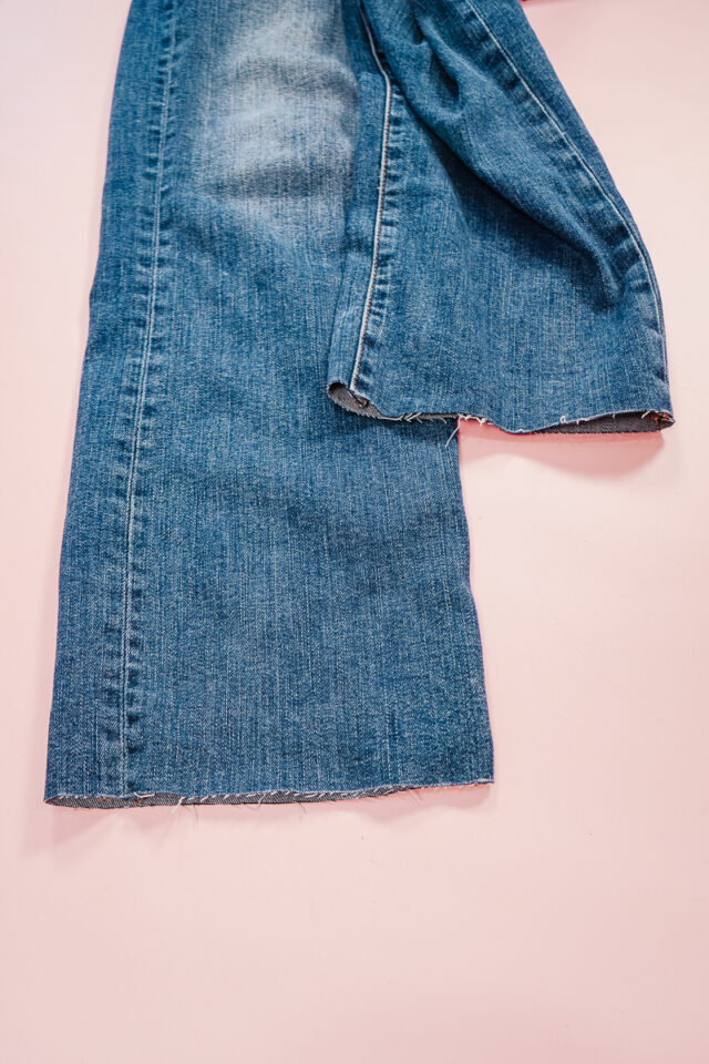 How to Crop Jeans • Heather Handmade