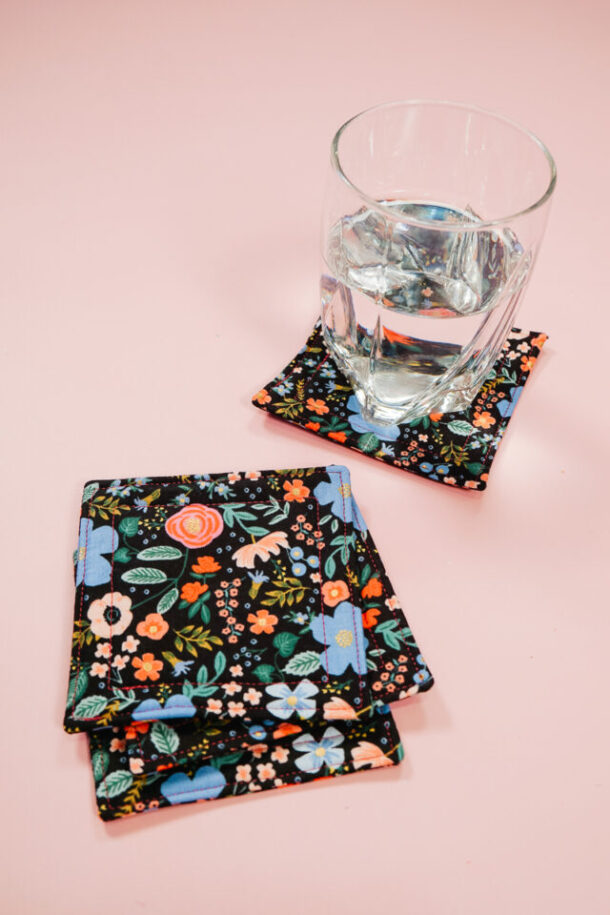 10 Free Coaster Patterns to Sew • Heather Handmade