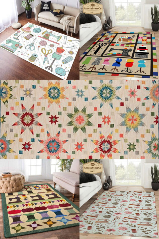 12 Sewing Room Rugs