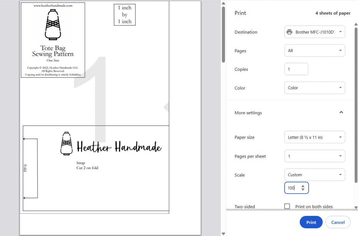 How to Use a PDF Sewing Pattern