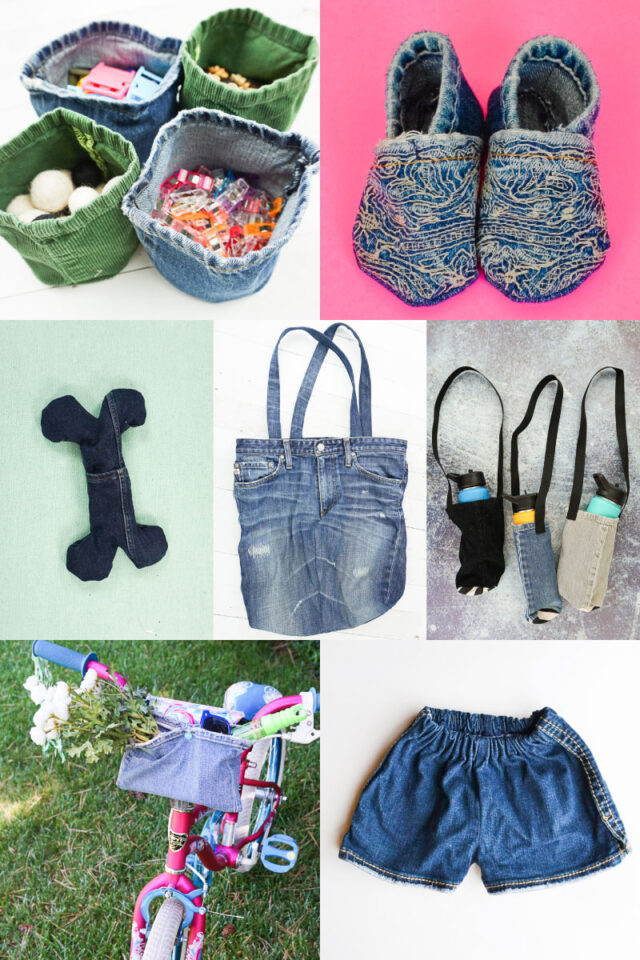 17 Fun Ideas to Upcycle Jeans